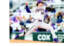 LUKE HOLMAN LSU TIGERS BASEBALL SIGNED 8X10 PHOTO W/COA