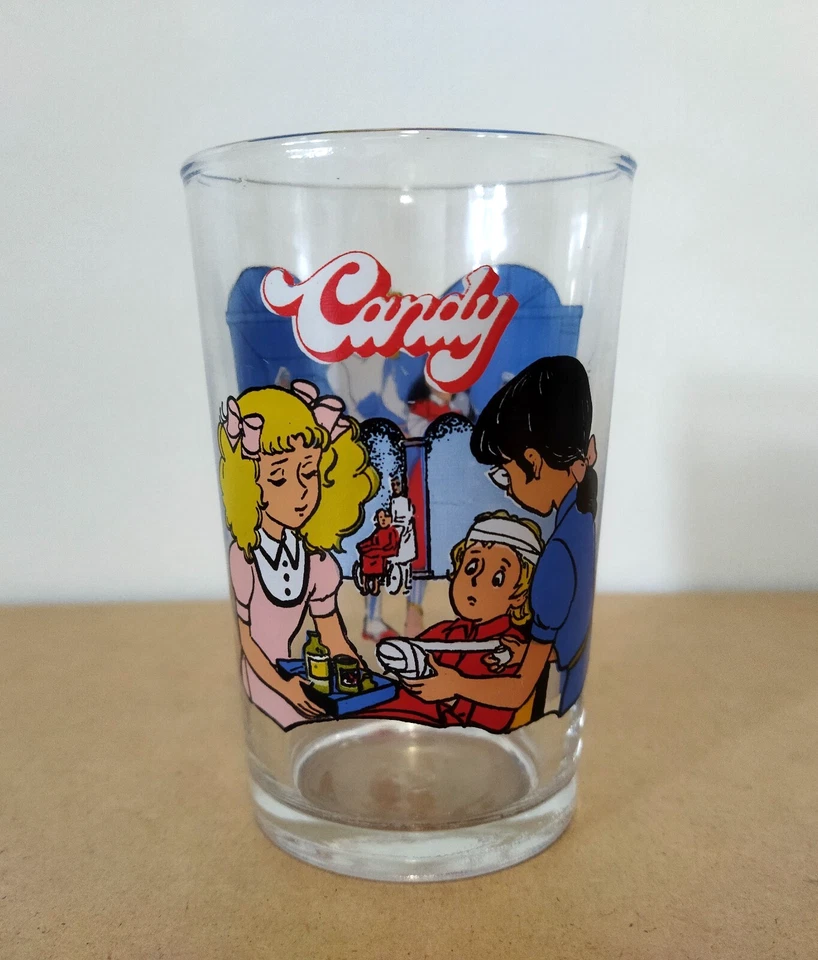 -- VERRE À MOUTARDE CANDY -- RÉCRÉ A2. 1976 - Photo 2/2