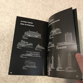 Lego Architecture The Eiffel Tower Building Set Instruction Manual Book 21019