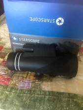 New In Box Starscope Hand Held Monocular Telescope 10x Zoom