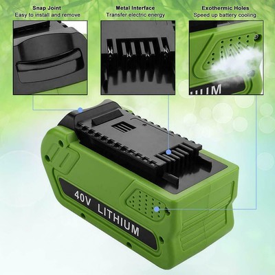 Аккумулятор greenworks 40v 6ah