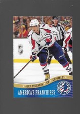 Capitals  Alex Ovechkin, Upper Deck, National Hockey Card Day USA