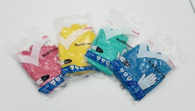 Vileda MultiPurpose Allzweckhandschuhe verschiedene Farben Größen Latex 1 Paar