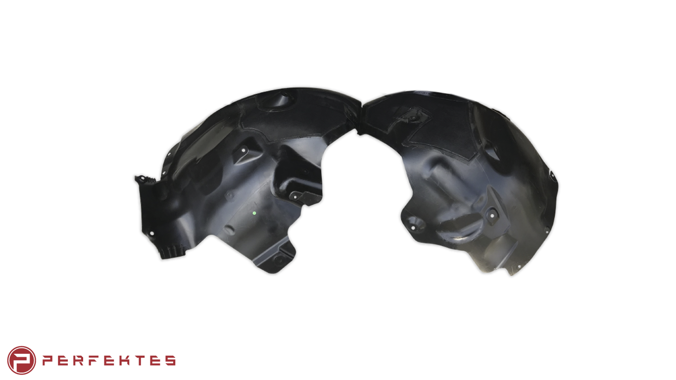 Tesla Model Y Front Left driver side WHEEL FENDER SHIELD GUARD 1492613-00-A-image