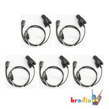 5x Mic Earpiece For XTS2500 XTS3000 XTS2250 XTS5000 XTS1500 GP1200 MTX8000 Radio
