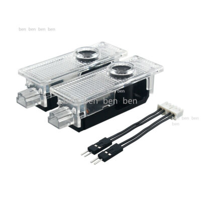 2pcs Car Door Light LED Projector Ghost Shadow Laser Puddle Lamp For Land Rover