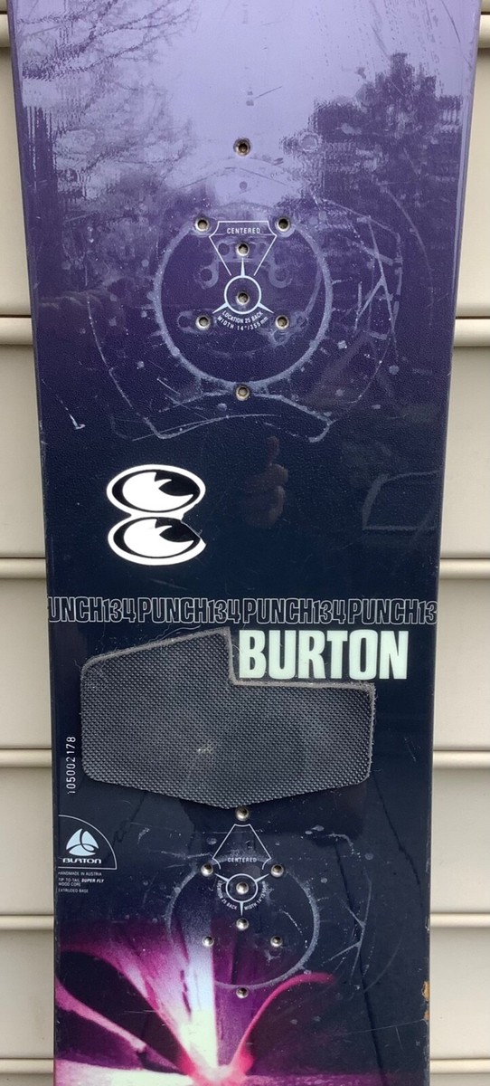 Burton Punch 134 Superfly Snowboard 52” Wood Core | eBay