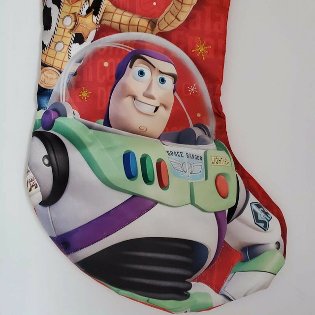Kurt S. Adler Christmas Stocking For All Ages Toy Story Buzz and Woody