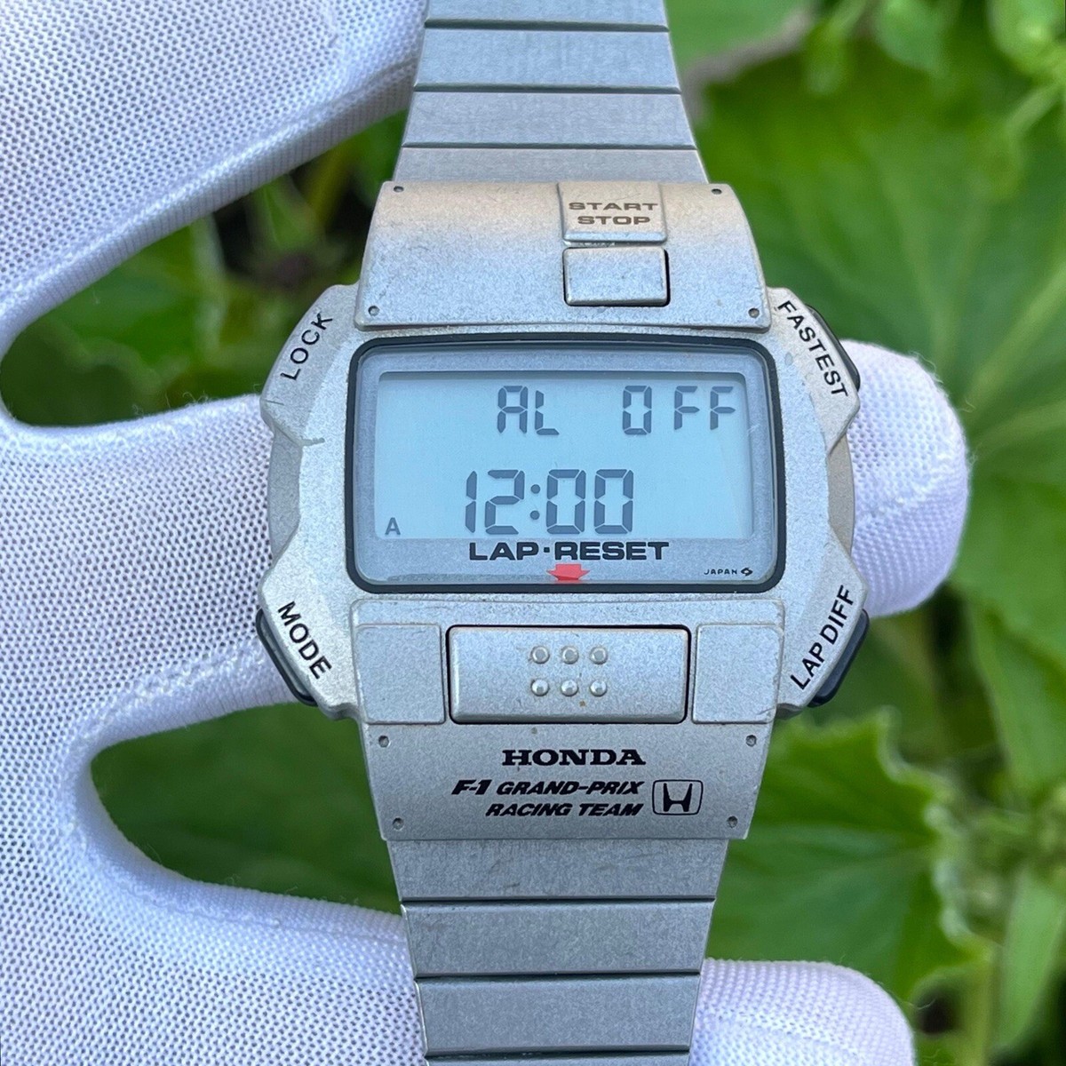 ホンダF1グランプリレーシング　A781-4010（セイコー） Vintage Seiko Honda F-1 Grand Prix Racing Team Digital Japan