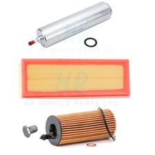 OIL AIR FUEL FILTERS SERVICE KIT PACK FOR BMW 5 SERIES 520d 2.0 F10 2012+