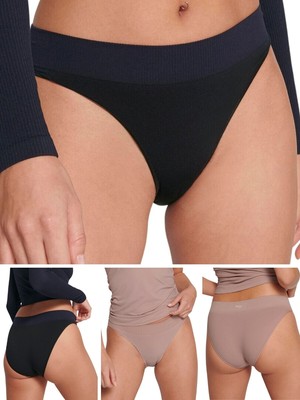 Sloggi Mini Briefs Knickers Brief EVER Aloe Mid Rise Ribbed Lingerie