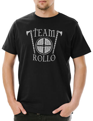 Team Rollo Herren T-Shirt Vikings Wikinger Thor Odhin Walhalla Loki Berserker