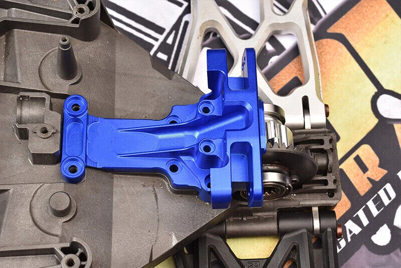 Alloy Front & Rear Gearbox Cover Bulkhead Set for TRAXXAS 1/6 XRT 1/5 X-MAXX 8S - Image 4 of 4