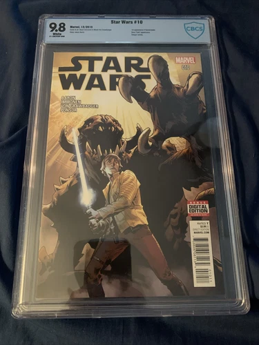 CBCS 9.8 Star Wars 10 2015 Marvel 1st Gamemaster Awesome!!!