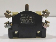 Westinghouse 600V AC 230 V DC Electrical Interlock L53-4-5