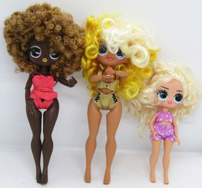 MGA Entertainment LOL Suprise Dolls, 3-PIece Set.