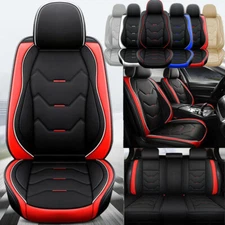 For Honda Accord Car Seat Cover Protector Leather Front Rear 5-Sit Cushion Smile