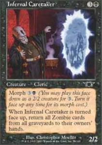 Infernal Caretaker x4 - Legions - NM-Mint, English - Legions