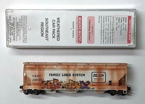 MTL Micro-Trains 09444290 CSXT ex Family Lines 248057 FW desgastado de fábrica | Zustand: New