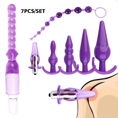 Unisex-Butt-Plug-Anal-Sex-Toy WOMEN-MEN-Couples-Adult-Dildo-Massager eBay