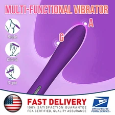 Vibrater Massager Wand Personal Hand Held Powerful Waterproof for Women Soft USA