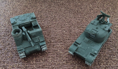 Solido AMX Anti-aérien – Miniature Occasion – Collection Ou Diorama