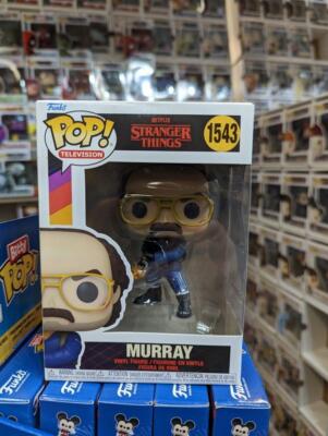 Funko Pop Stranger Things Season 4 - Murray with Flamethrower