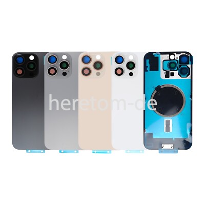 Akkudeckel Backcover Rückseitiger Glasersatz mit Halterung Für iPhone 16Plus Max