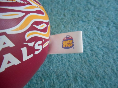 NEW WITH TAGS 2009 NFL ARIZONA CARDINALS SMALL PLUSH FOOTBALL 4-1/2" LONG - Picture 4 of 11