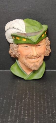 Legends Robin Hood Wall 3D Chalkware Figure Bossons 1985 F Wright - Picture 1 of 9