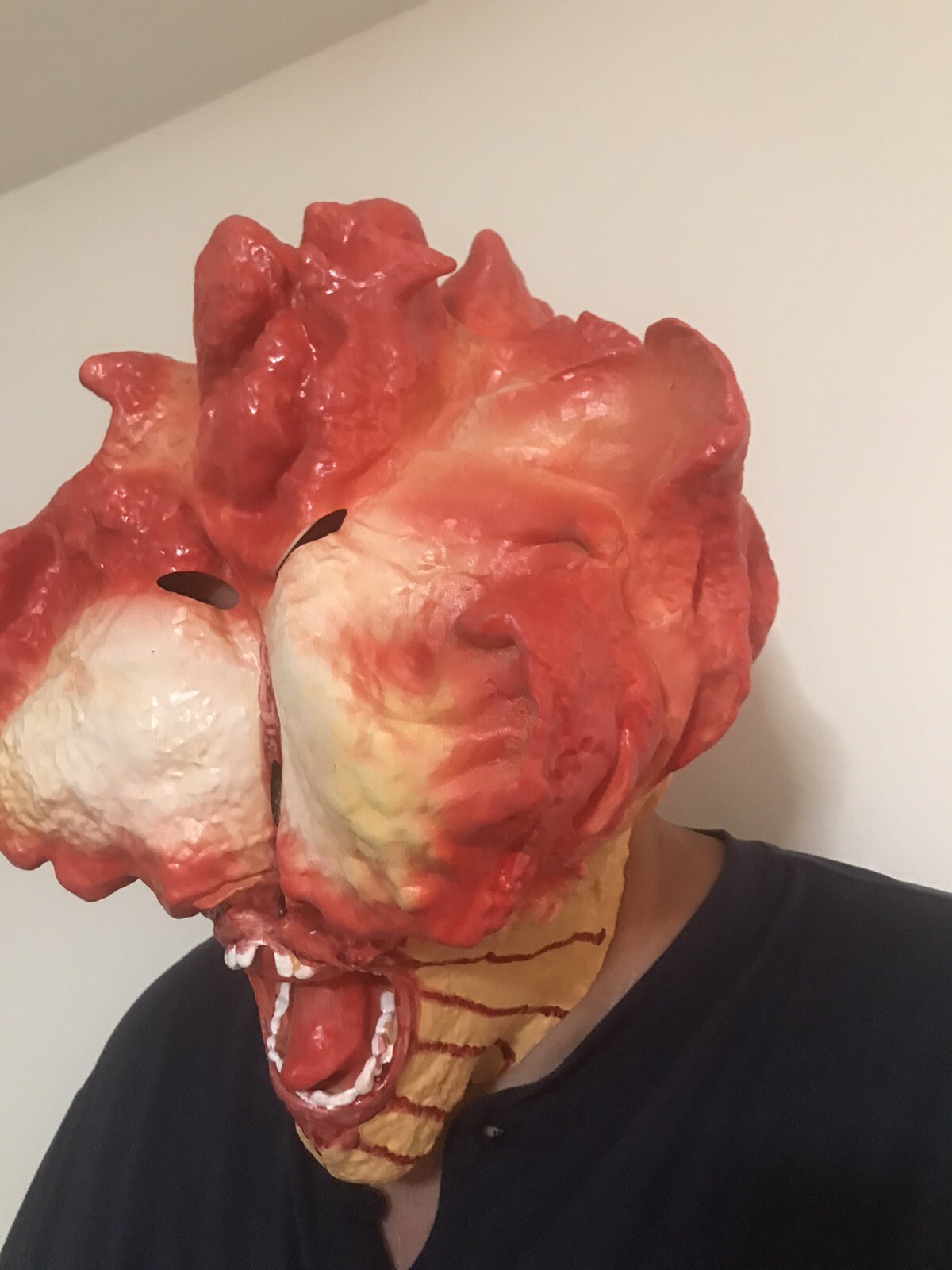 Avafierce Mask Adult Latex Mask Halloween Cosplay Mask Scary Face Horrible