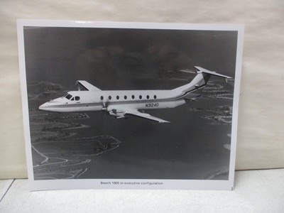 Original Press Photo Beechcraft 1900 Executive