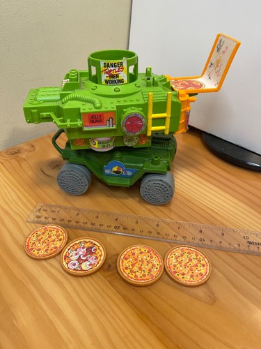 RARE VINTAGE 1988 TMNT MUTANT NINJA TURTLES PIZZA THROWER BANDAI!