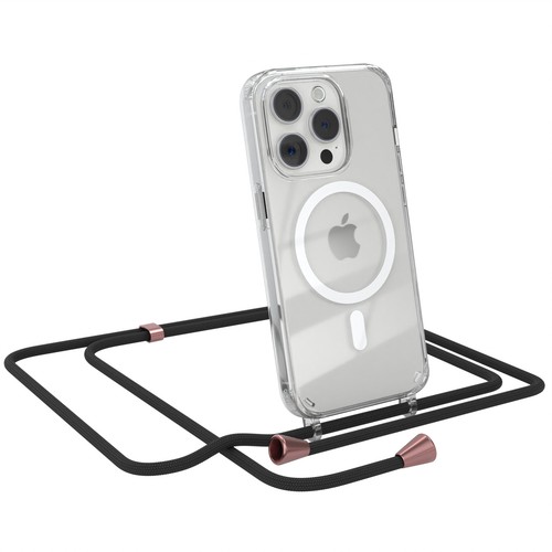 EAZY CASE für Apple iPhone 15 Pro Hülle mit Band Handykette Silikon TPU Cover - Afbeelding 50 van 50