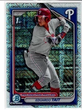 Eduardo Tait Philadelphia 2024 Bowman Chrome Mojo Refractor 1st Bowman***