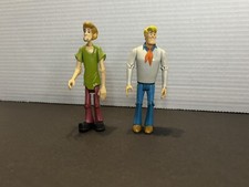 2 Scooby-Doo Hanna Barbara Figures FRED SHAGGY