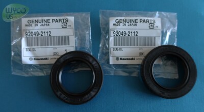 KAWASAKI FRONT+REAR CRANK SEALS FOR JOHN DEERE 425, 445 W/ FD620D