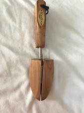 WOODLORE Sz S Mens ONE SINGLE Cedar Shoe Tree Insert Form Split Toe EUC