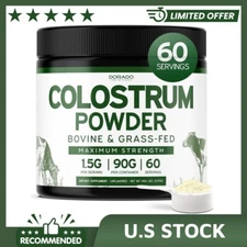 Bovine Colostrum Powder - 40% IgG Highly Concentrated Pure Bovine 3.17 OZ USA