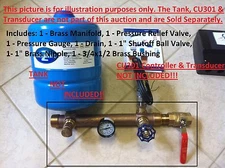 Brass Constant Pressure Manifold Kit for Easy Grundfos SQE Installation