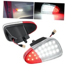 2PCS LED Interior Door Panel Light Courtesy for F150 F250 1997-2003 Red/White