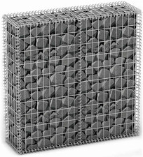 Rete Gabbione per Sassi in Acciaio Galvanizzato, Recinzione Orto Da Giardino, Ga