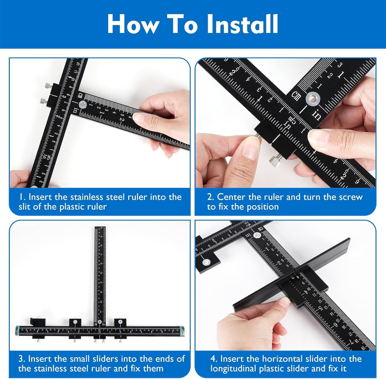 Cabinet Template Tool for Door Hardware Installation