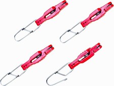 Easy Clip Heavy Compression Line Snap Release Weight Offshore Fishing Red 4pc