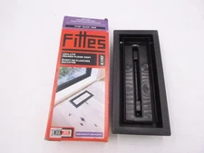 Fittes Aria Vent 4" x 10" Framed Floor Vent Black