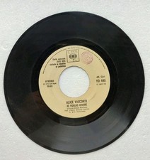 ALICE VISCONTI "Io voglio vivere"- RARO 45 PROMO JB DEODATO - Nuovo mai Usato 