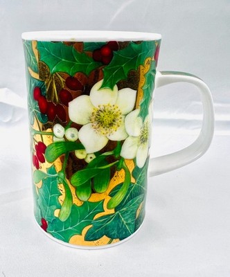Dunoon NOEL Caroline Bessey Fine Bone China Mug Festive Whimsy