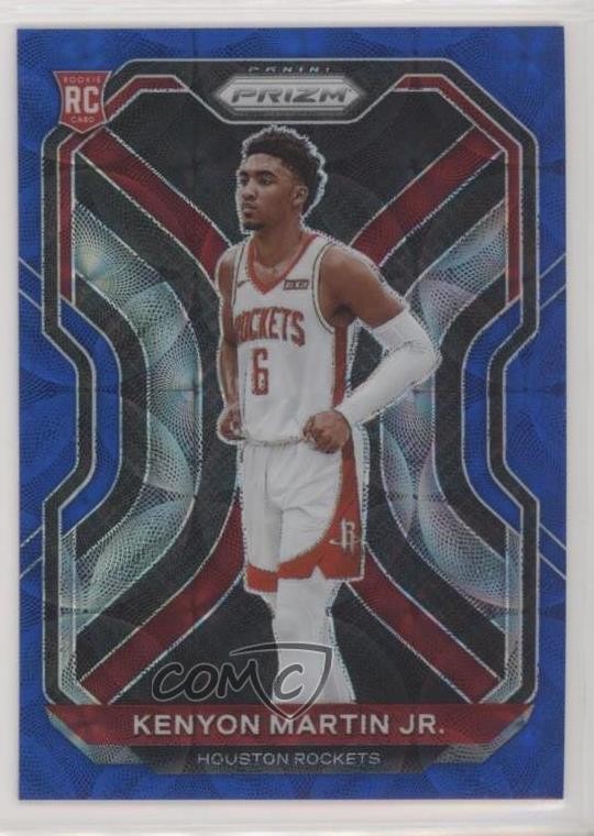 2020-21 Panini Prizm Choice Blue Prizm 44/49 Kenyon Martin Jr #265 0o9x