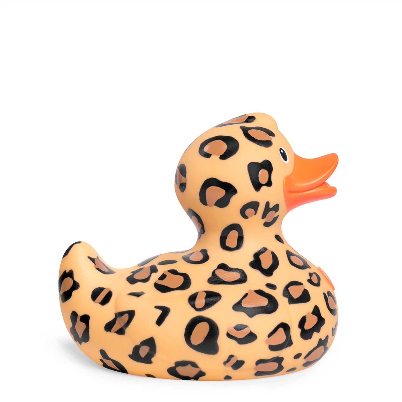 Bud Duck Luxury Leopard 10cm Collectable Bath Toy Ducks Novelty Collectors Gift