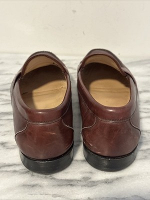 Allen Edmonds Mens 10D Cameron Oxblood Burgundy Leather  display picture 2